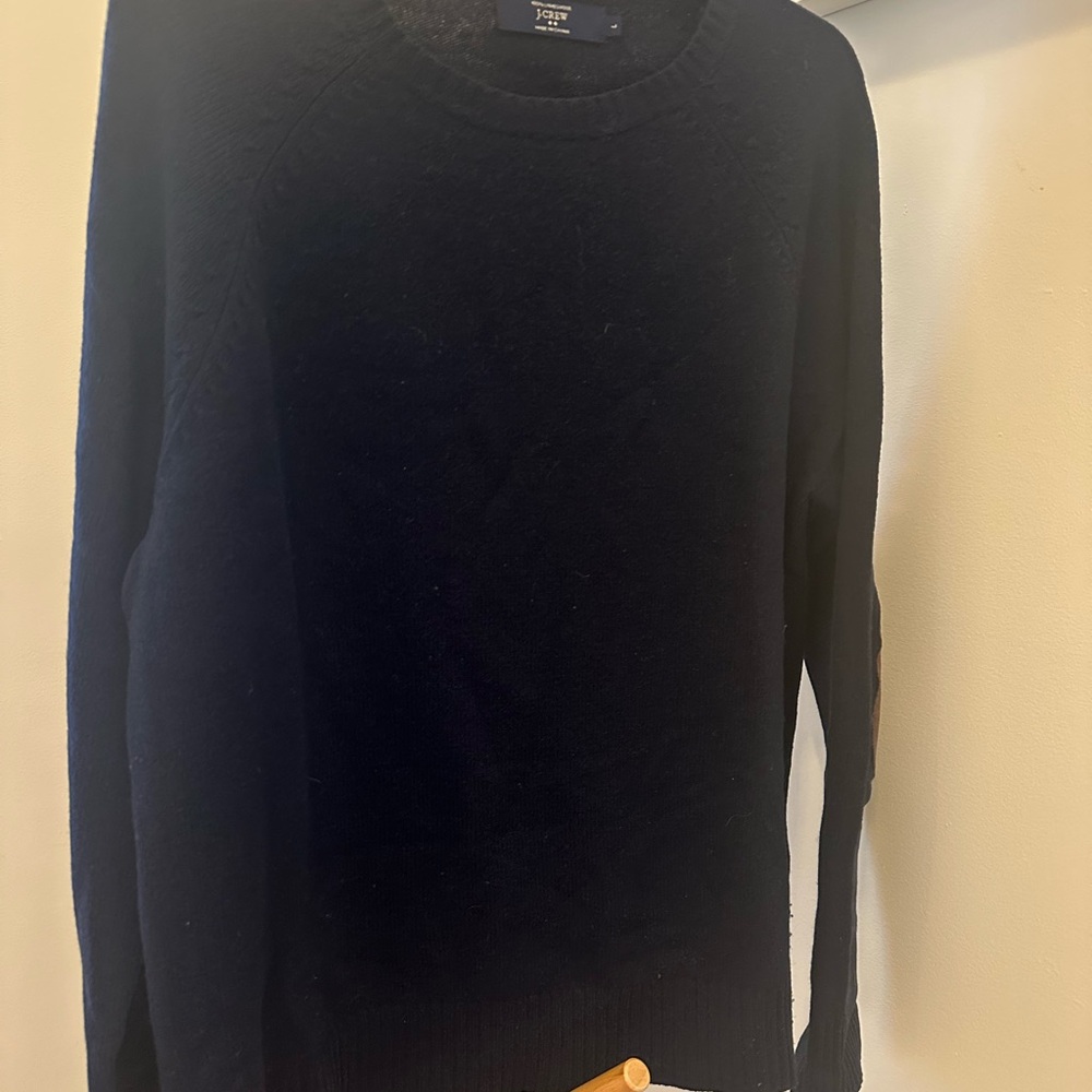 J. Crew Navy Crewneck Knit